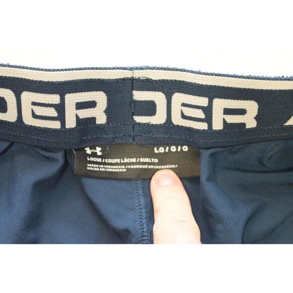 Under Armour Gym Shorts HeatGear Loose Performance W/Pockets 8" INS Mens Large - Picture 5 of 6